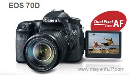 Canon 70D Body | Máy ảnh Canon EOS | www.mayanhJP.com