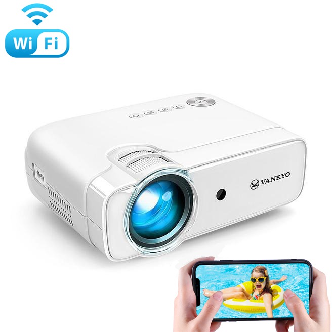 Máy chiếu mini Vankyo Leisure 430W Wifi - HD720p Kết nối không dây với SmartPhone